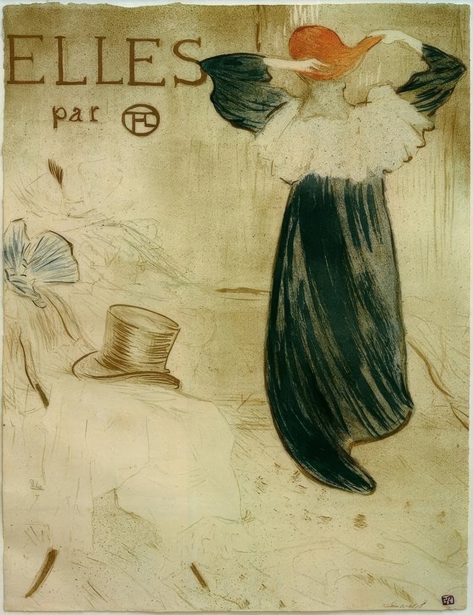 Frontispício para Eles de Henri de Toulouse Lautrec