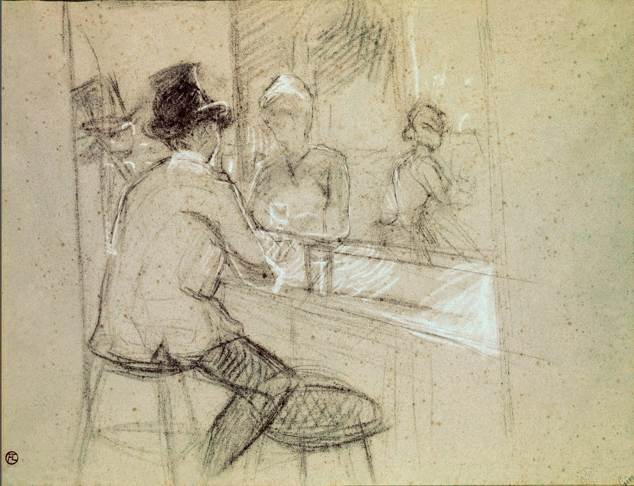 Cocktails de Gin de Henri de Toulouse Lautrec