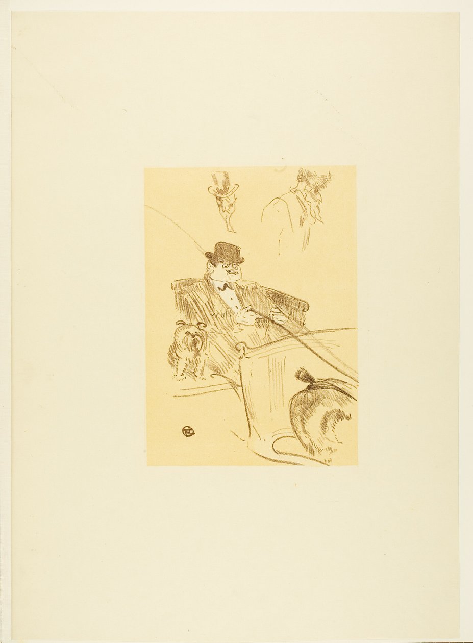 Bom dia Sr. Robin de Henri de Toulouse Lautrec
