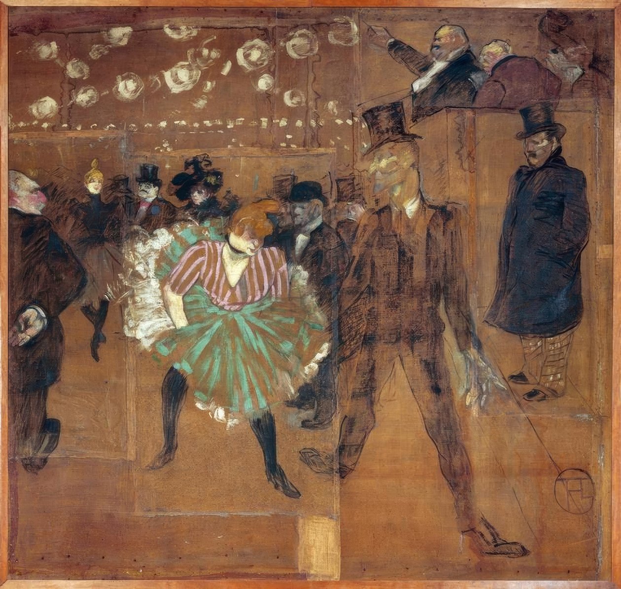 H.Toulouse-Lautrec, Tanzânia no Moulin Rouge de Henri de Toulouse Lautrec