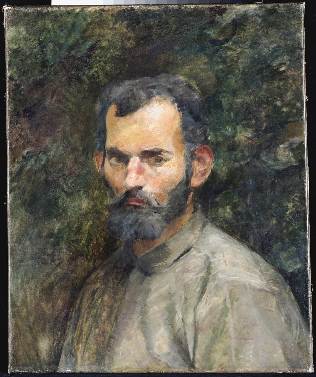 Cabeça de um homem, 1883 de Henri de Toulouse Lautrec