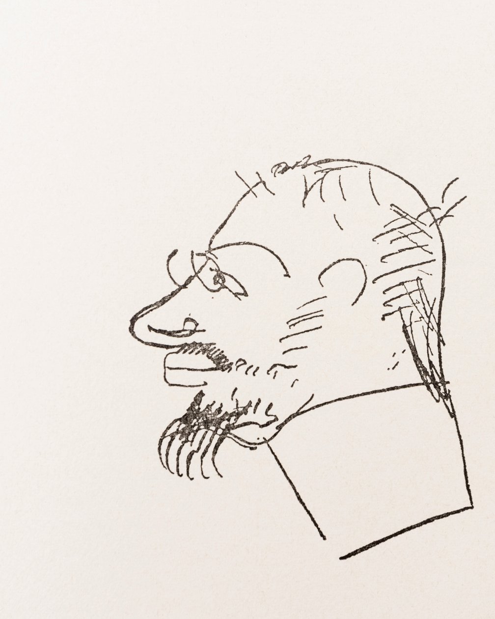 Henri Toulouse-Lautrec. Auto-retrato. de Henri de Toulouse Lautrec