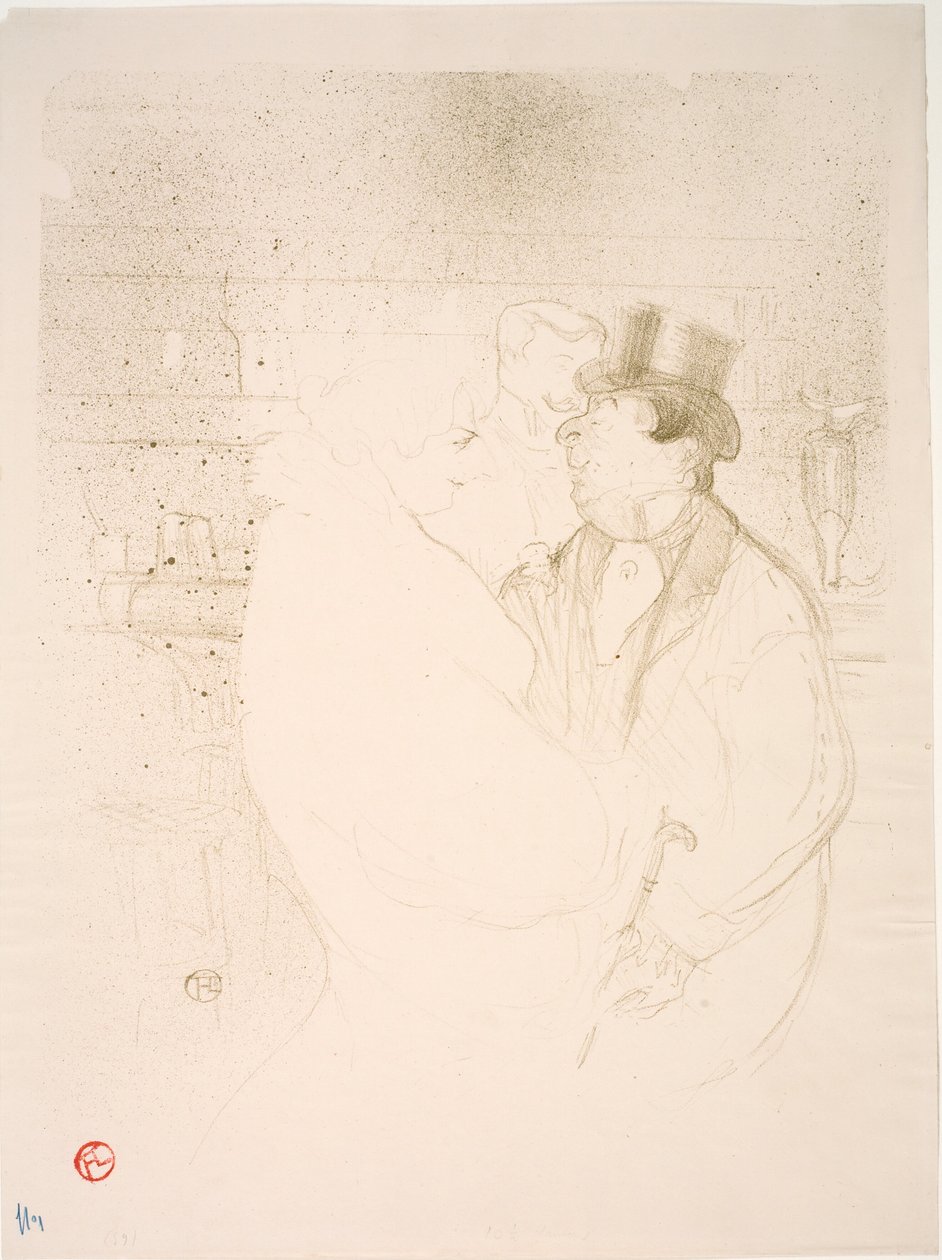 Ida Heath au Bar de Henri de Toulouse Lautrec