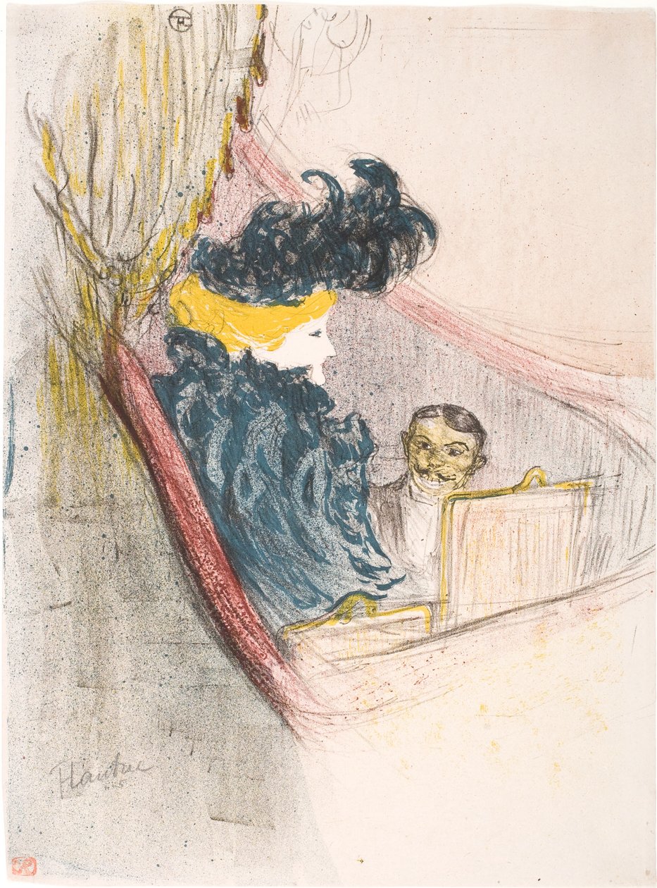 idílio principesco de Henri de Toulouse Lautrec