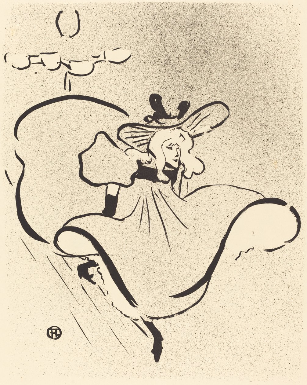 Jane Avril, 1893. de Henri de Toulouse Lautrec