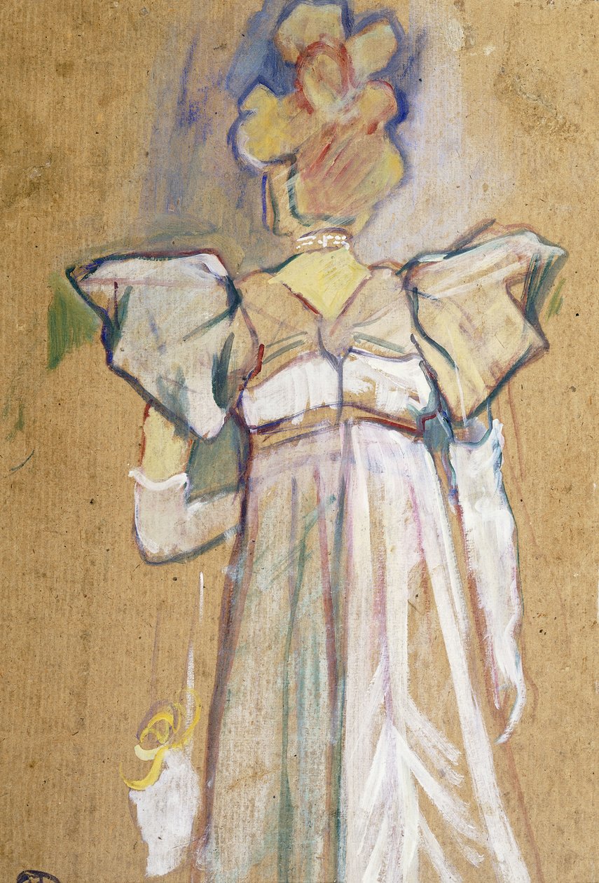 Jane Abril de 1893 de Henri de Toulouse Lautrec
