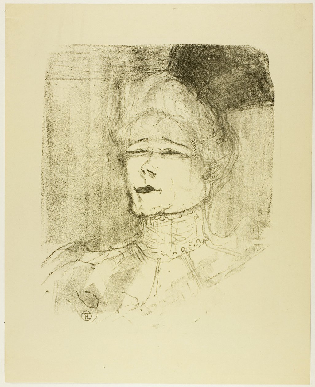 Jeanne Granier, da Treize Litografias de Henri de Toulouse Lautrec