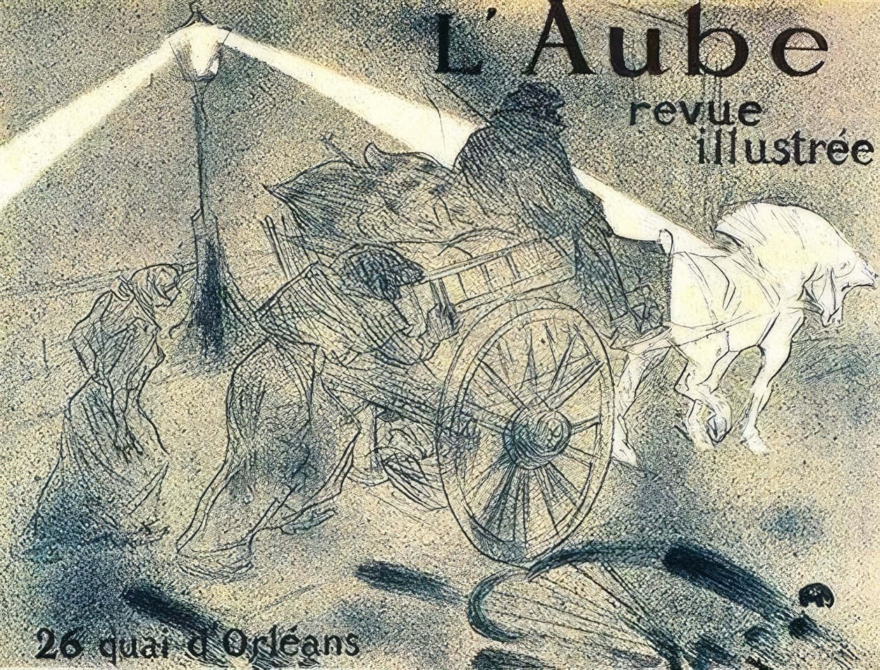 amanhecer de Henri de Toulouse Lautrec