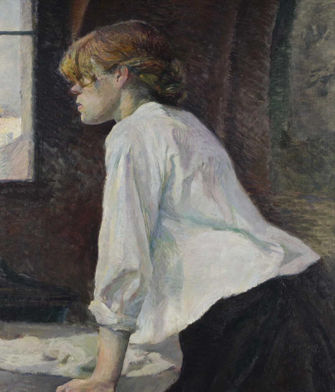La Blanchisseuse, 1886-1887. de Henri de Toulouse Lautrec