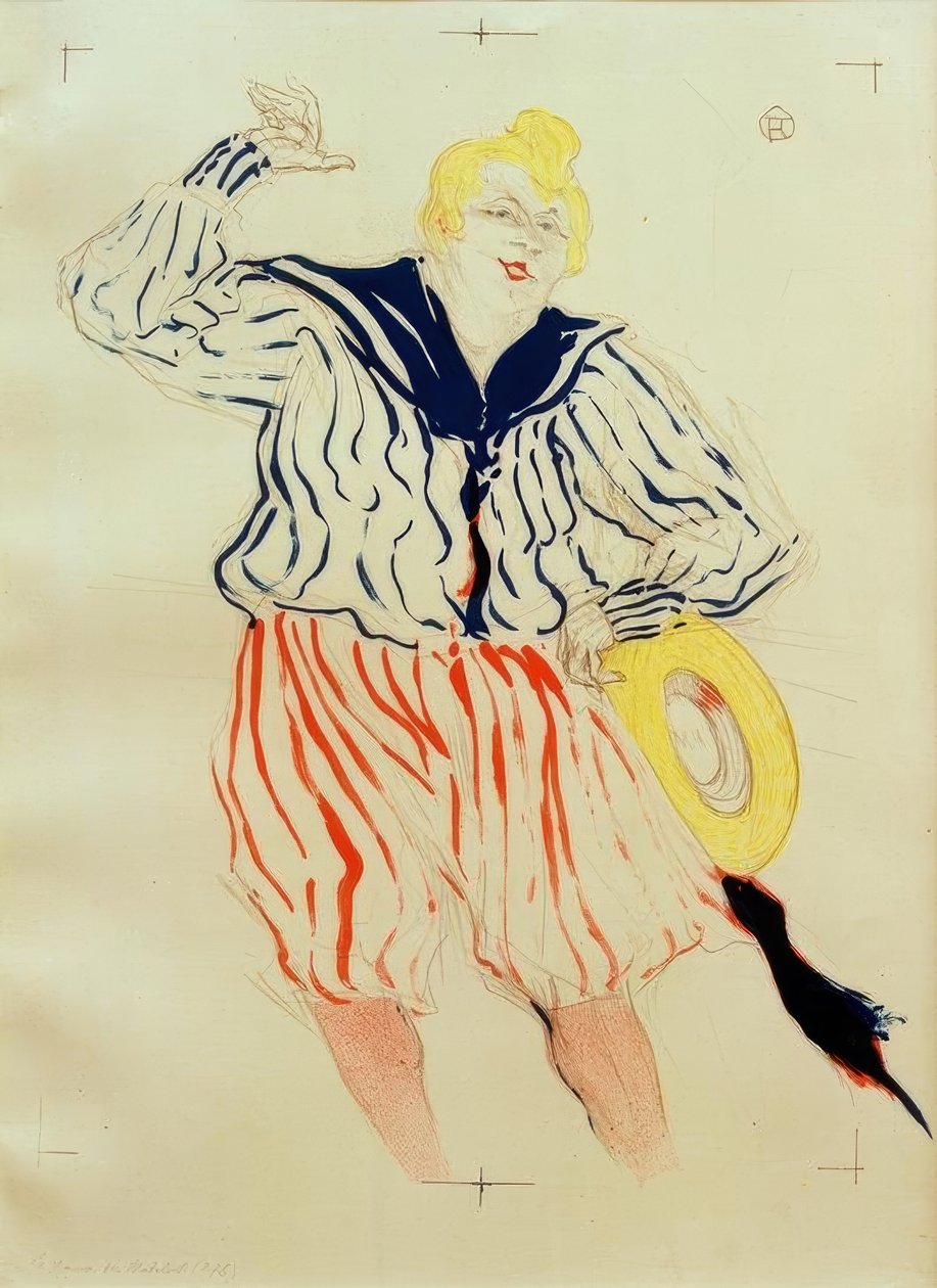 A Canção do Marinheiro, Au Star, Le Havre de Henri de Toulouse Lautrec