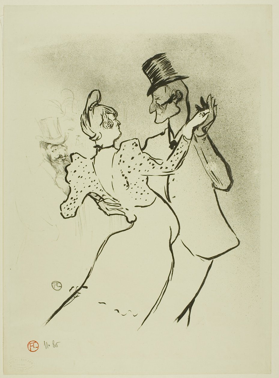 atraso Continental E de Henri de Toulouse Lautrec
