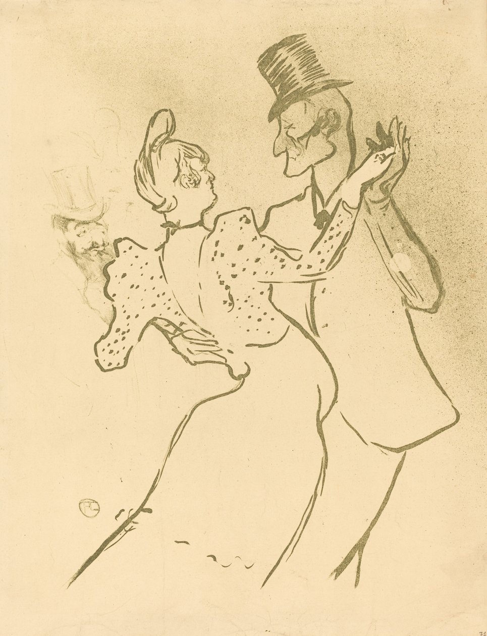 La Goulue, 1894. de Henri de Toulouse Lautrec