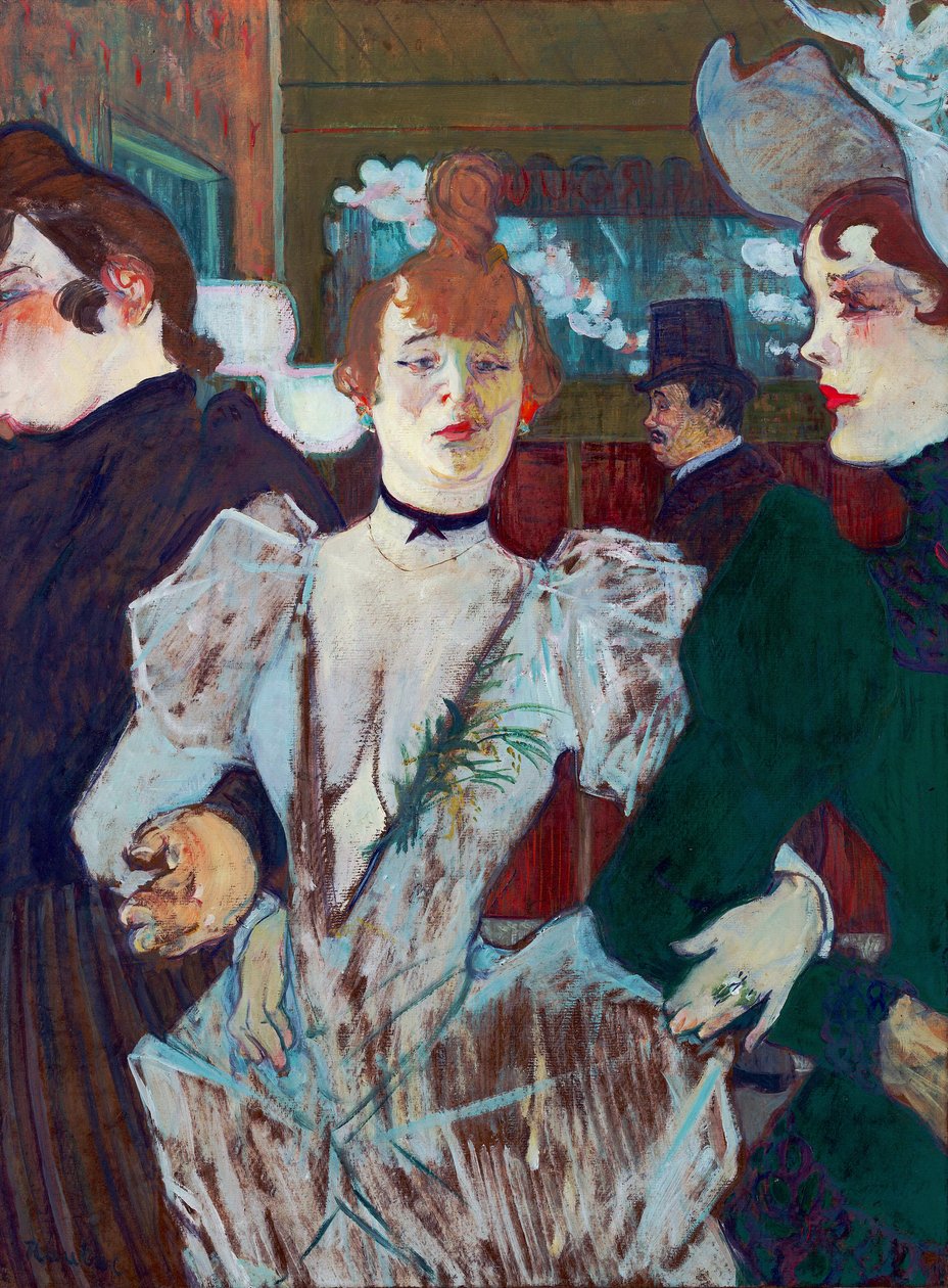 La Goulue no Moulin Rouge de Henri de Toulouse Lautrec