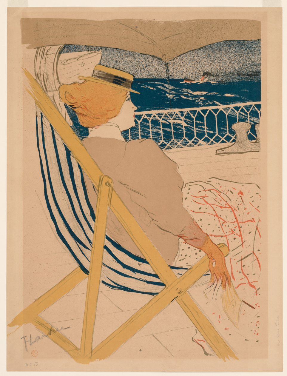 O passageiro de 54 de Henri de Toulouse Lautrec