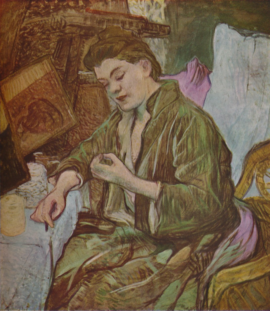 La Toilette, Getting Ready, 1891, 1937. de Henri de Toulouse Lautrec