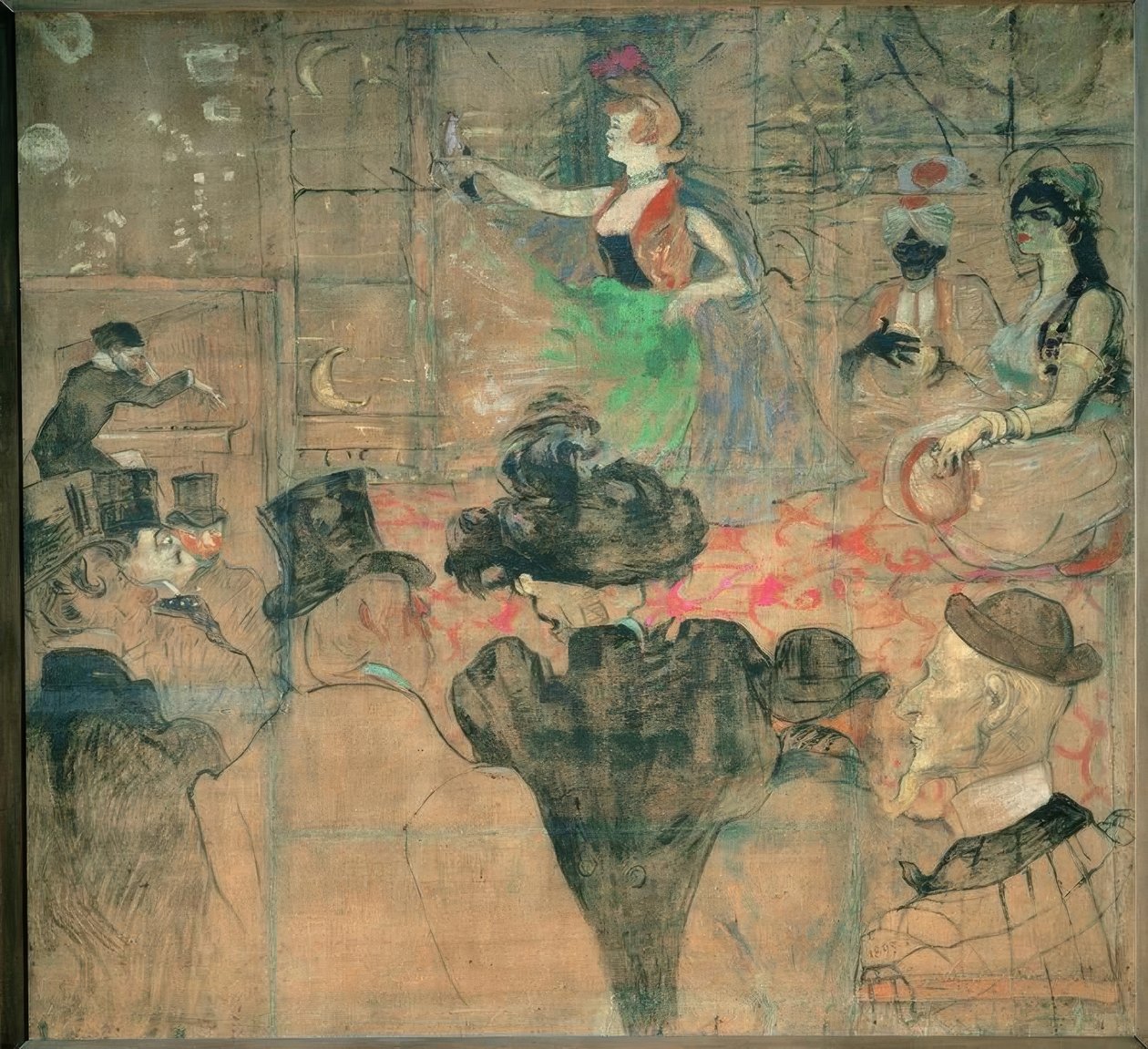 A dança moura, ou os Almées de Henri de Toulouse Lautrec
