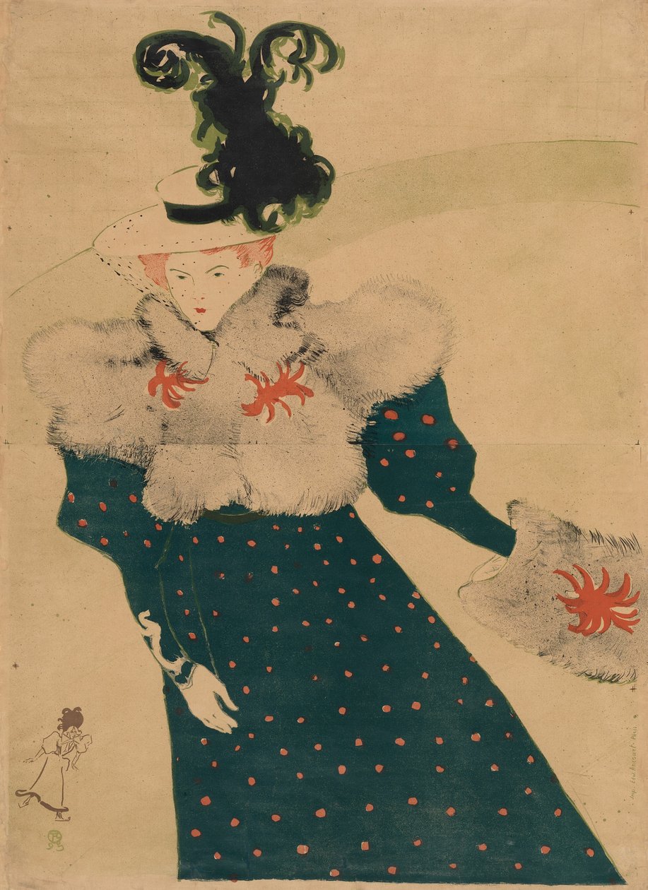 A revista branca de Henri de Toulouse Lautrec