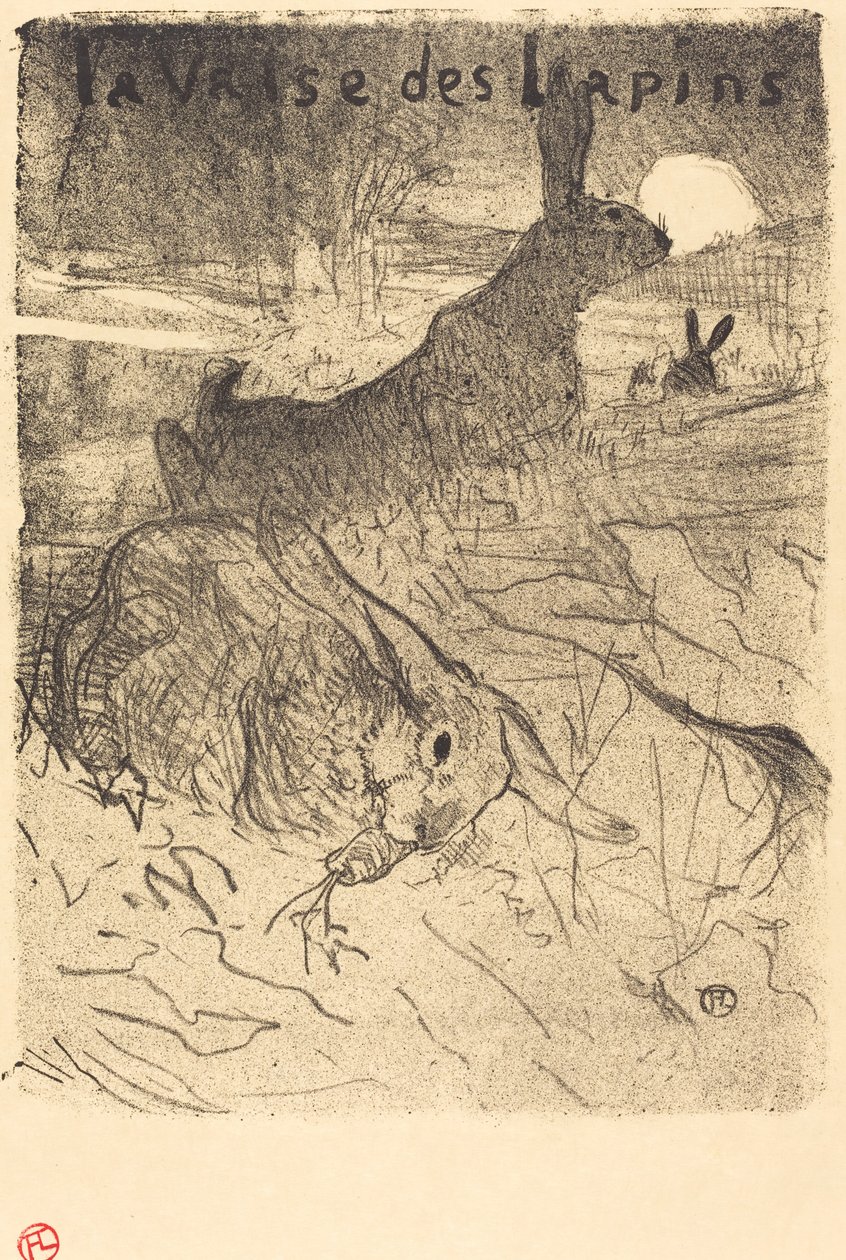 La valse des lapins de Henri de Toulouse Lautrec