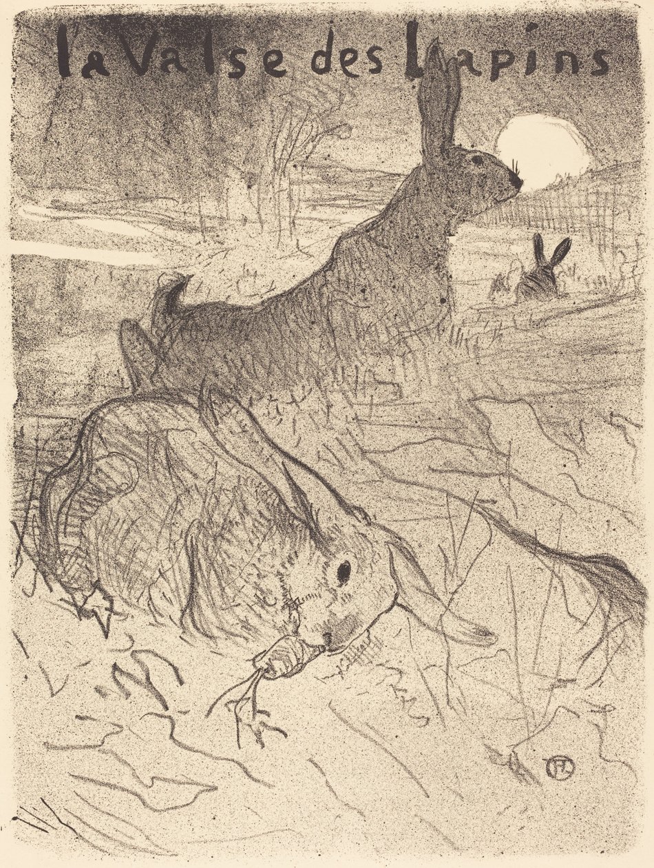 A Valsa dos Coelhos de Henri de Toulouse Lautrec