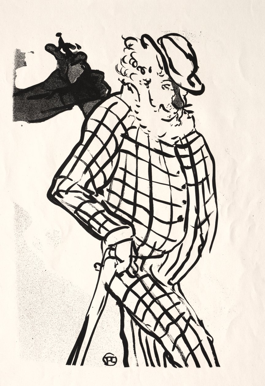 O Café-concerto: American Singer de Henri de Toulouse Lautrec