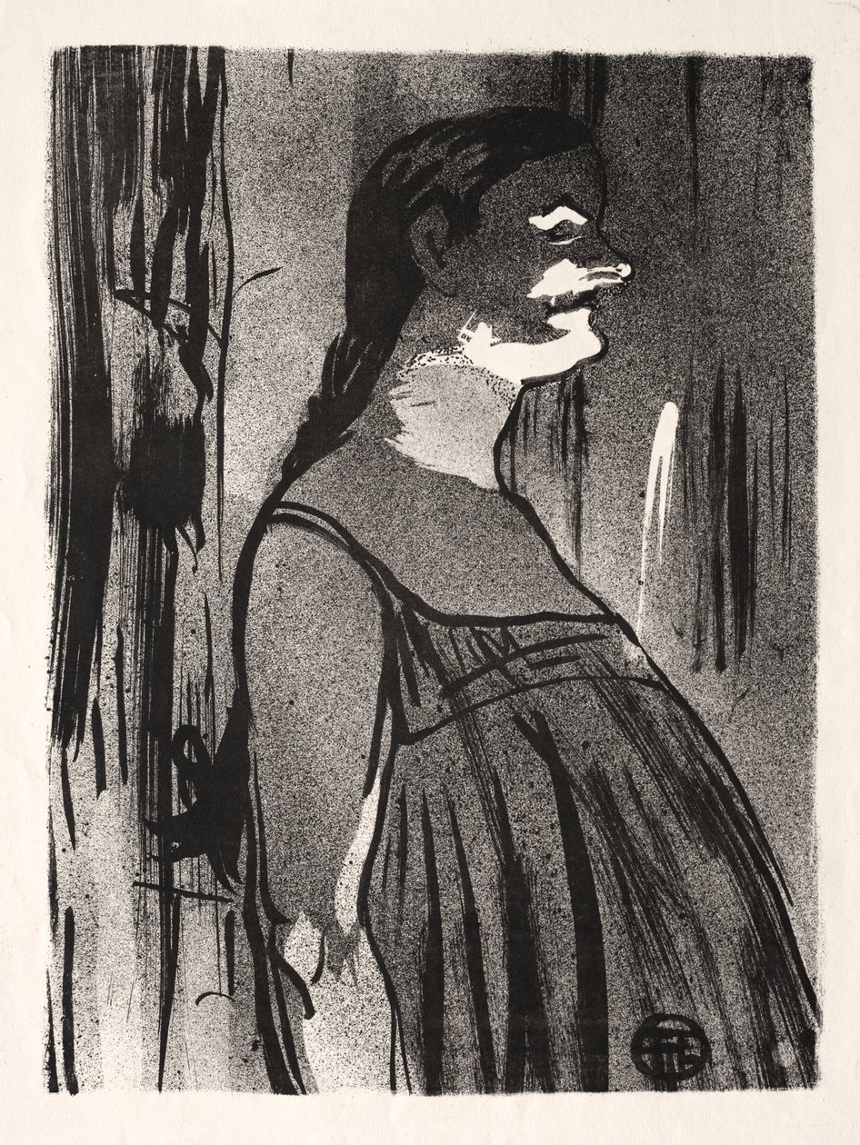 O Café-concerto: Sra. Abdala de Henri de Toulouse Lautrec