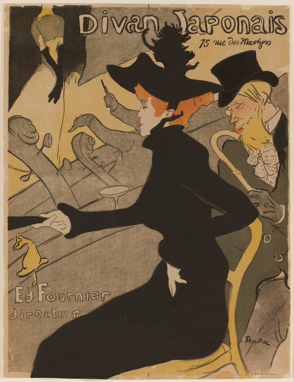 O divã japonês de Henri de Toulouse Lautrec