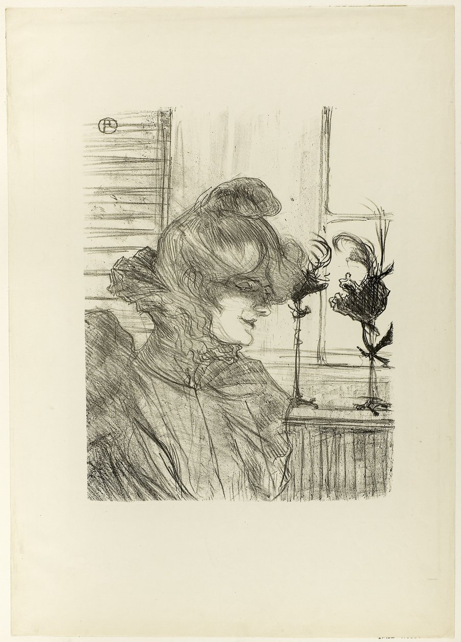 Le Margoin (Miss Louise Blouet) de Henri de Toulouse Lautrec