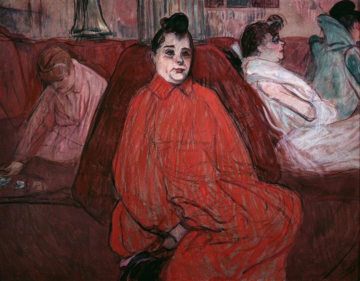 O sofá de Henri de Toulouse Lautrec