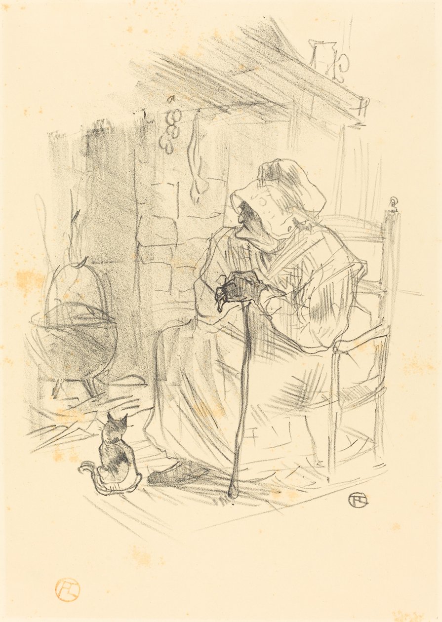 O segredo, 1895. de Henri de Toulouse Lautrec