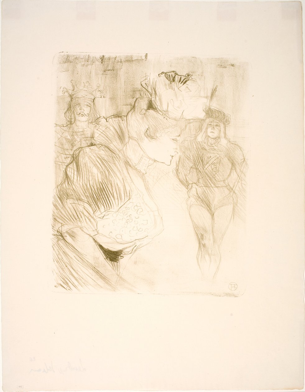 Saudação do credor de Henri de Toulouse Lautrec