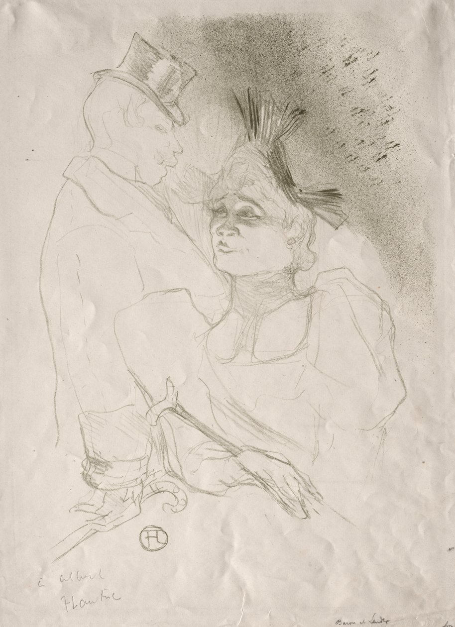 Credor e Barão de Henri de Toulouse Lautrec