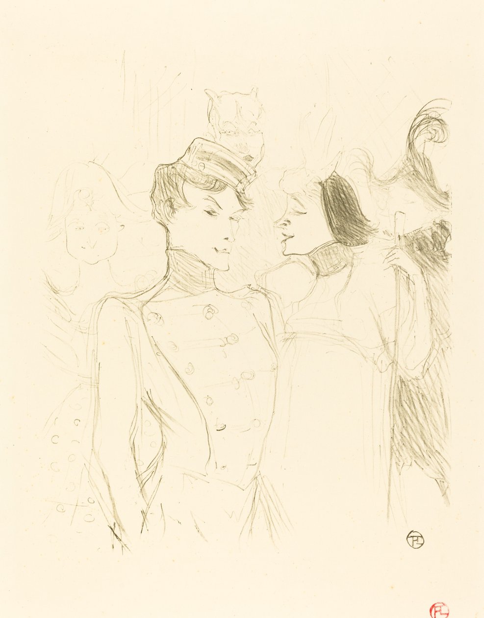 Lender e Lavalliere Lender e Lavalliere, 1895. de Henri de Toulouse Lautrec