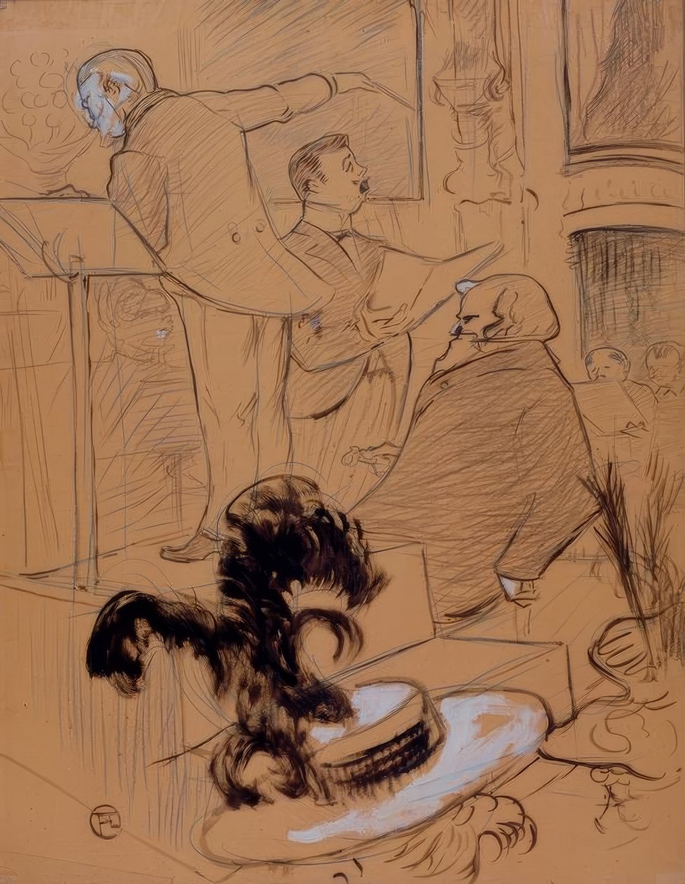 Os grandes shows da ópera de Henri de Toulouse Lautrec