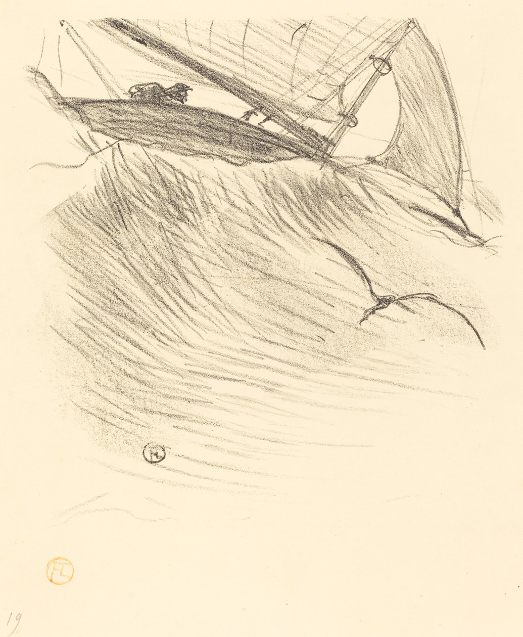 Les hirondelles de mer de Henri de Toulouse Lautrec