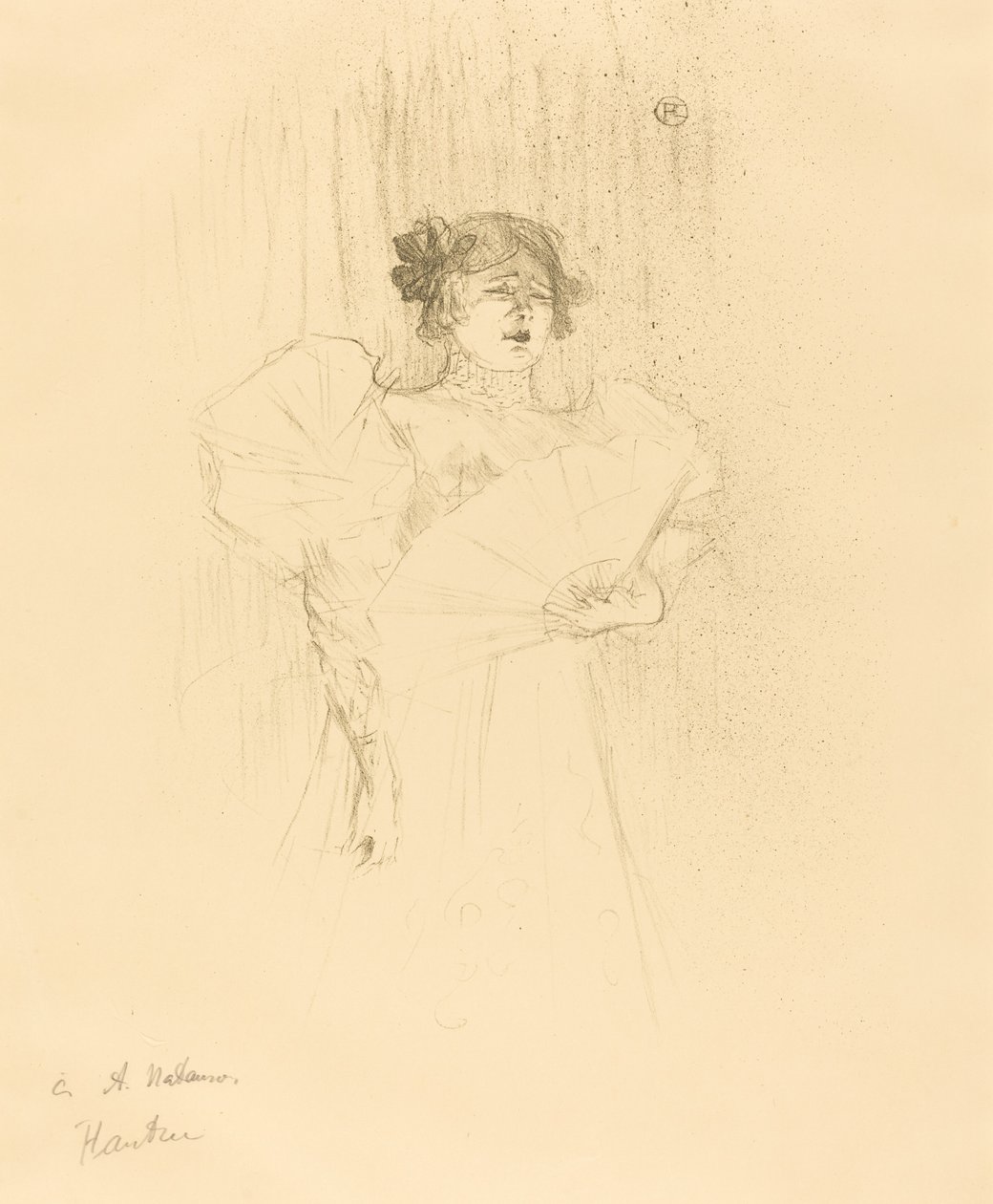 Luce Myres Rosto Cheio Luce Myres, Rosto Cheio, 1895. de Henri de Toulouse Lautrec