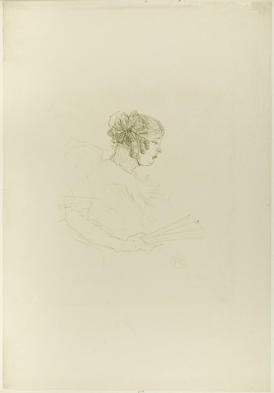 Luce Myrès, em Perfil de Henri de Toulouse Lautrec