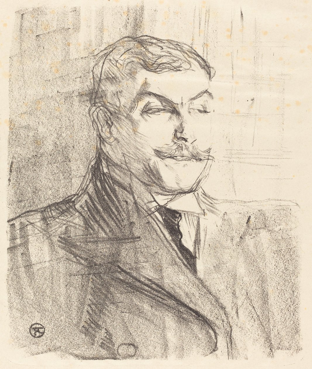 Lucien Guitry, 1896. de Henri de Toulouse Lautrec