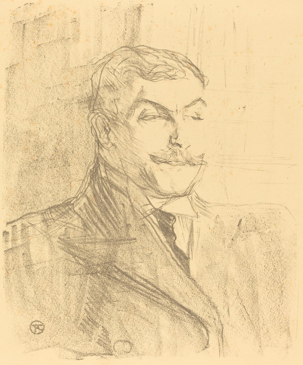 Lucien Guitry, 1896. de Henri de Toulouse Lautrec