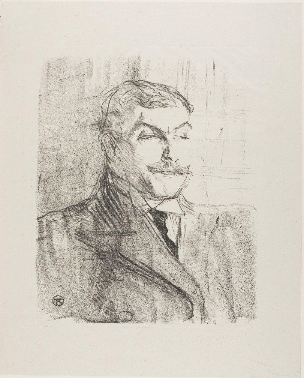 Lucien Guitry, da Treize Litografias de Henri de Toulouse Lautrec