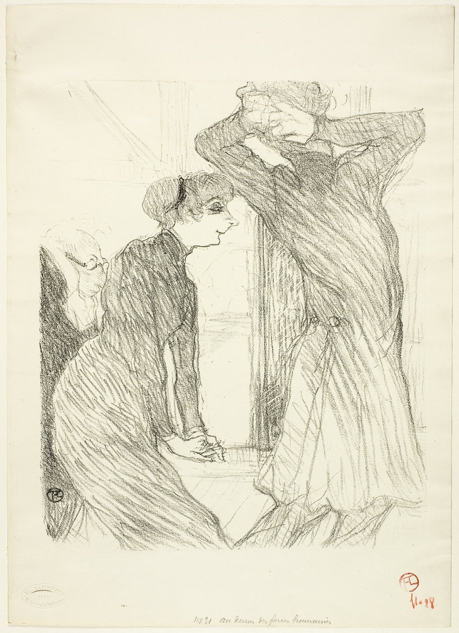 Lugné-Poé e Bady, em "Acima das Forças Humanas" de Henri de Toulouse Lautrec