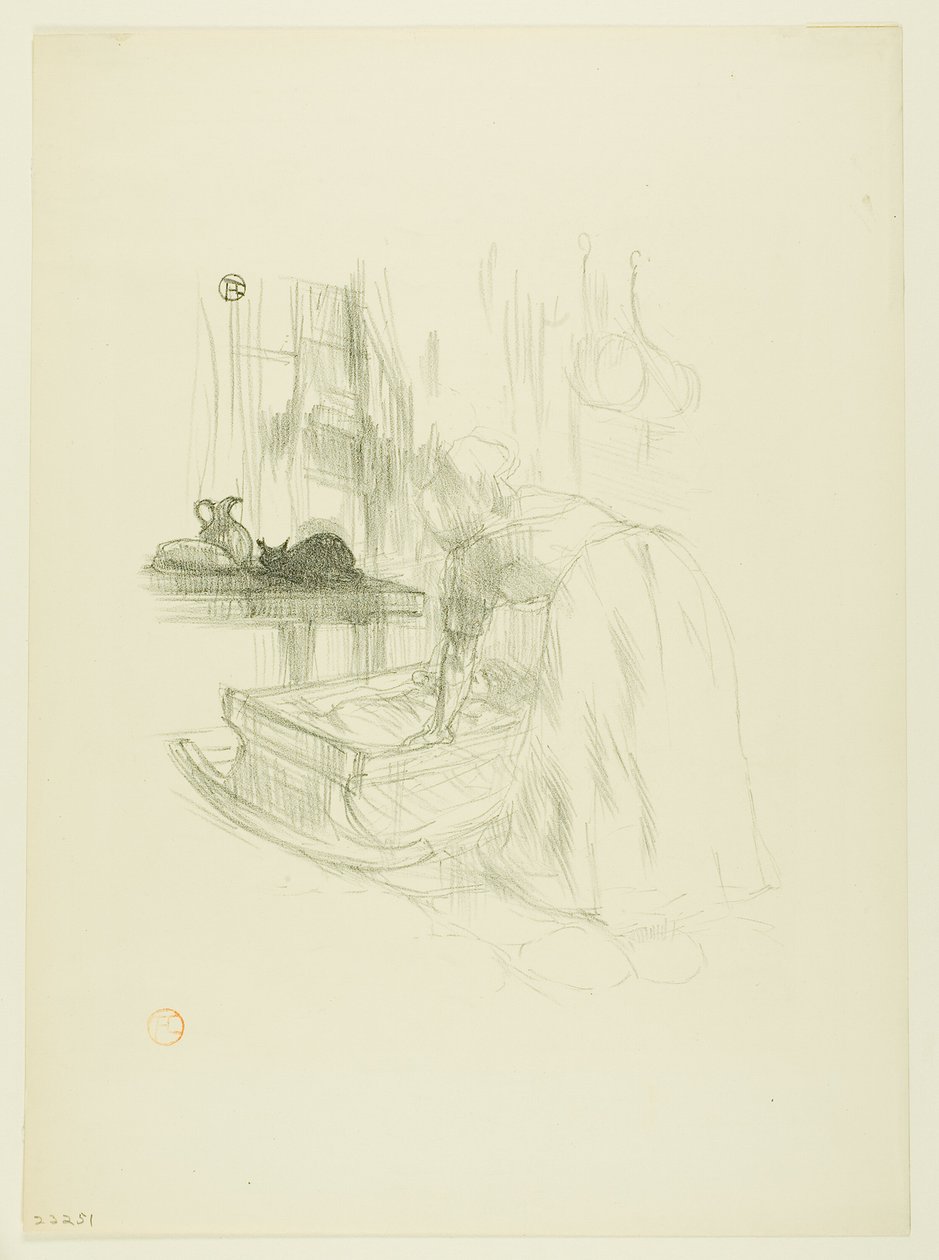 Lullaby, de Melodies de Désiré Dihau de Henri de Toulouse Lautrec