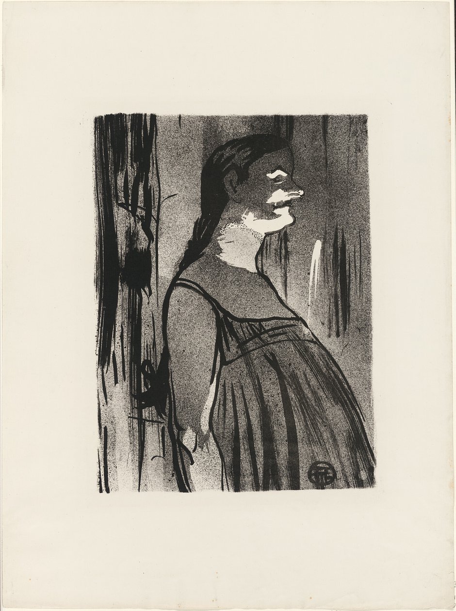 Madame Abdala, de Le Café-Concert de Henri de Toulouse Lautrec