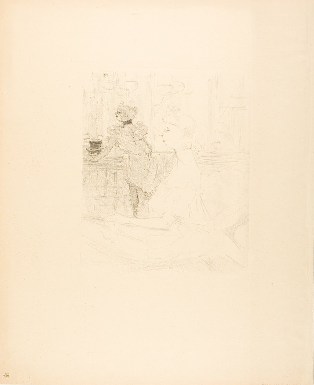 Senhorita Leconte de Henri de Toulouse Lautrec