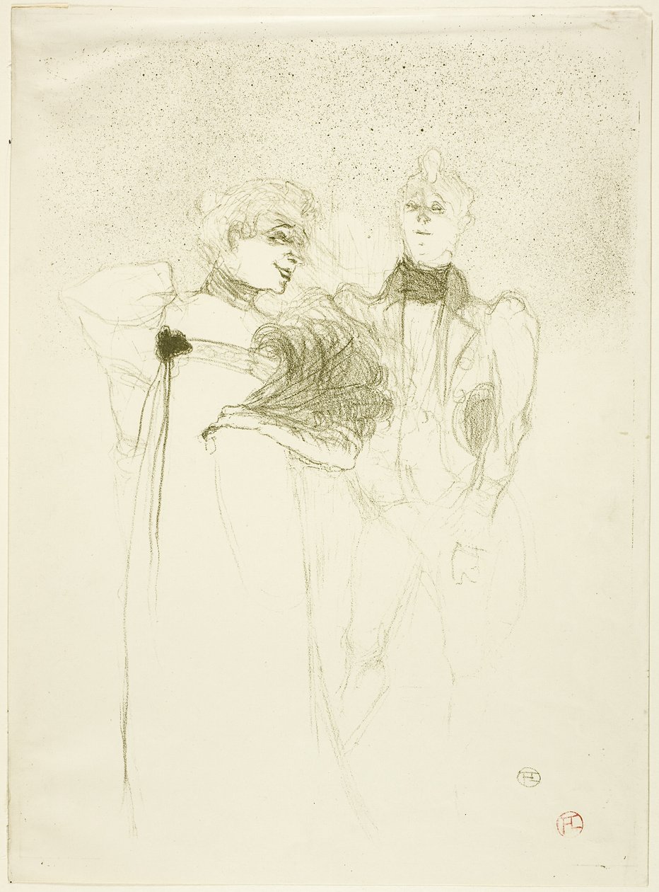 Mademoiselle Lender, em Madame Satan de Henri de Toulouse Lautrec