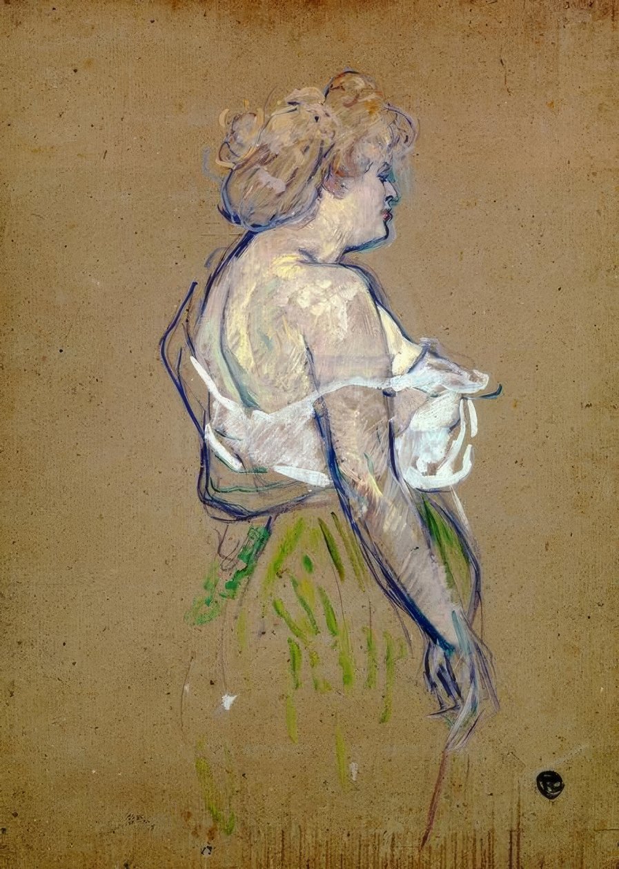 Miss Lucie Bellanger de Henri de Toulouse-Lautrec