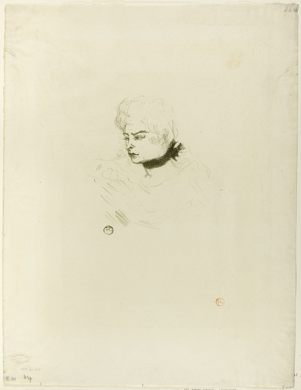 Menina Pois Vert de Henri de Toulouse Lautrec