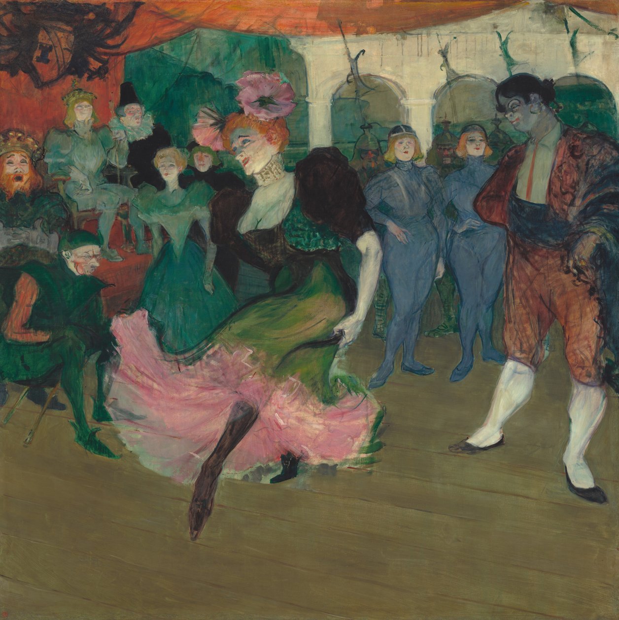 Marcelle Lender Dançando o Bolero em Chilpéric, 1895-1896. de Henri de Toulouse Lautrec