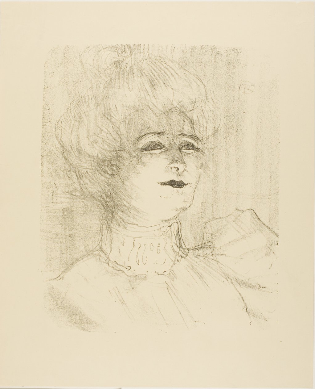 Marie-Louise Marsy, de Litografias de Treize de Henri de Toulouse Lautrec
