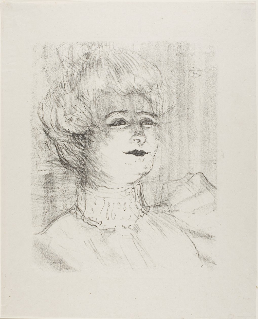 Marie-Louise Marsy, de Treize Lithographies de Henri de Toulouse Lautrec