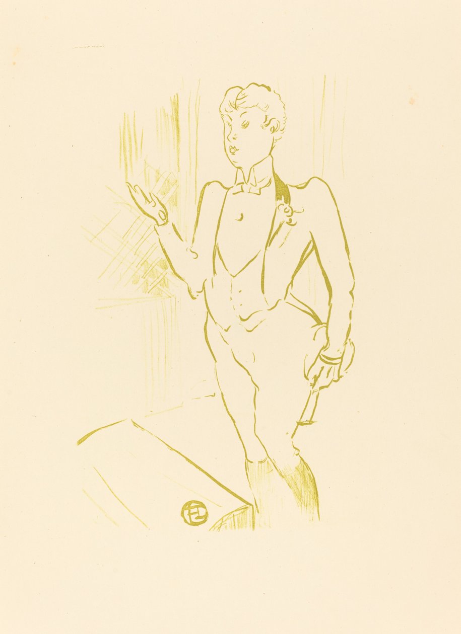 Maria Hamilton, 1893. de Henri de Toulouse Lautrec